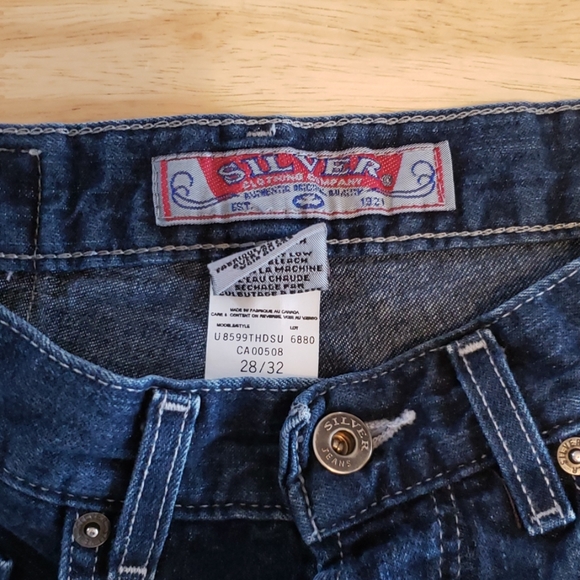 Men's Silver Jeans 28x32 - Picture 4 of 7